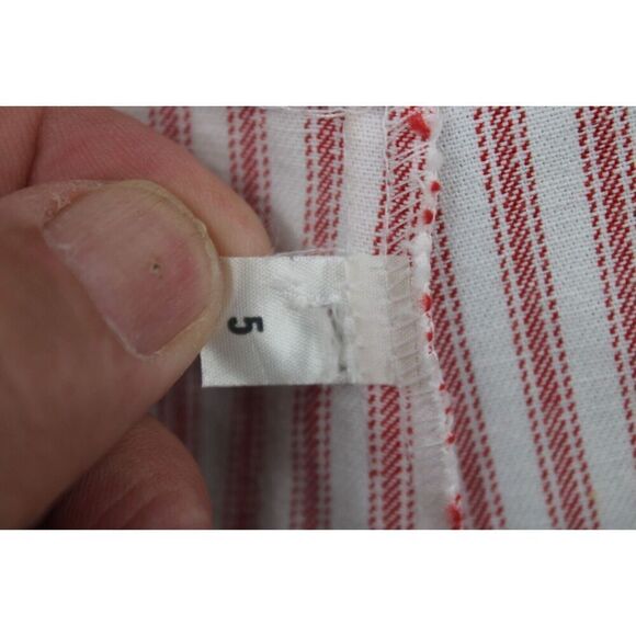 BOUTIQUE RED WHITE STRIPED BASEBALL SIZE 5 KIDS BUBBLE OUTFIT - Picture 10 of 10